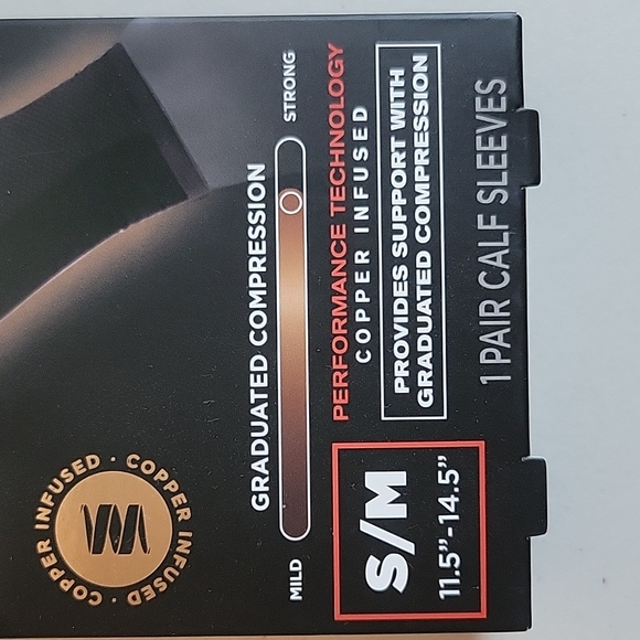 Copper Fit Calf Sleeves - Picture 2 of 4